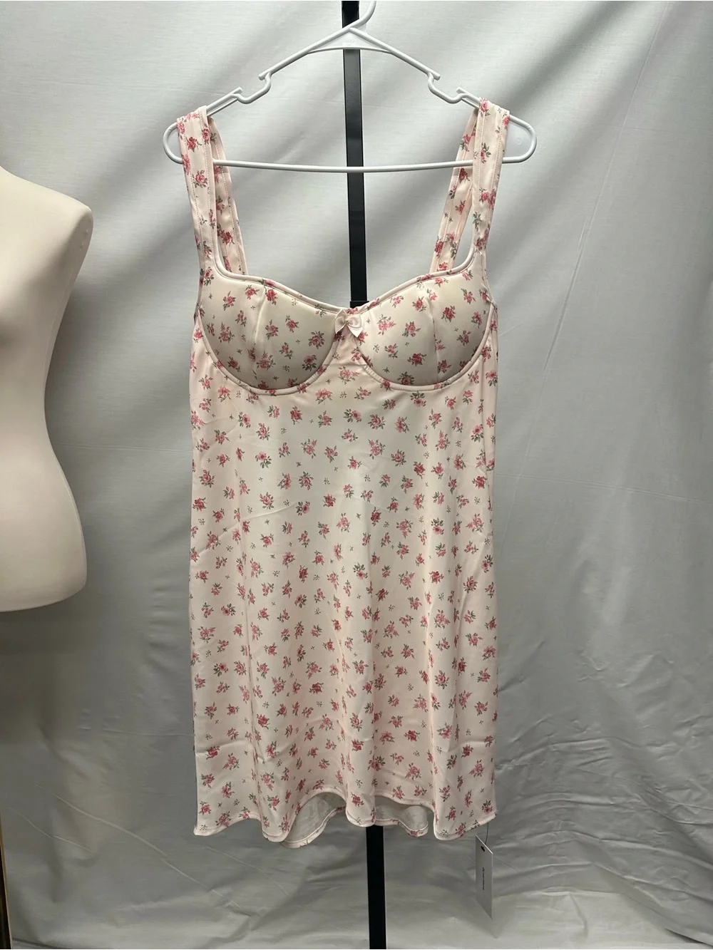 Rumored size L large loverboy mini dress candied carnation